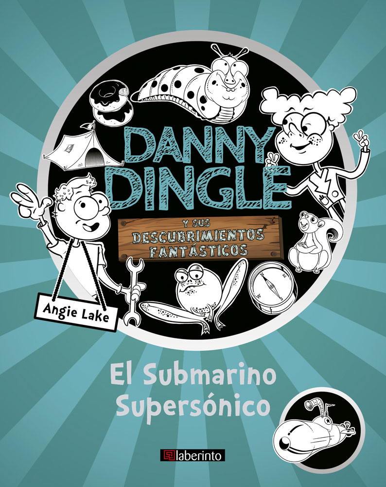Portada libro de humor Danny Dingle
