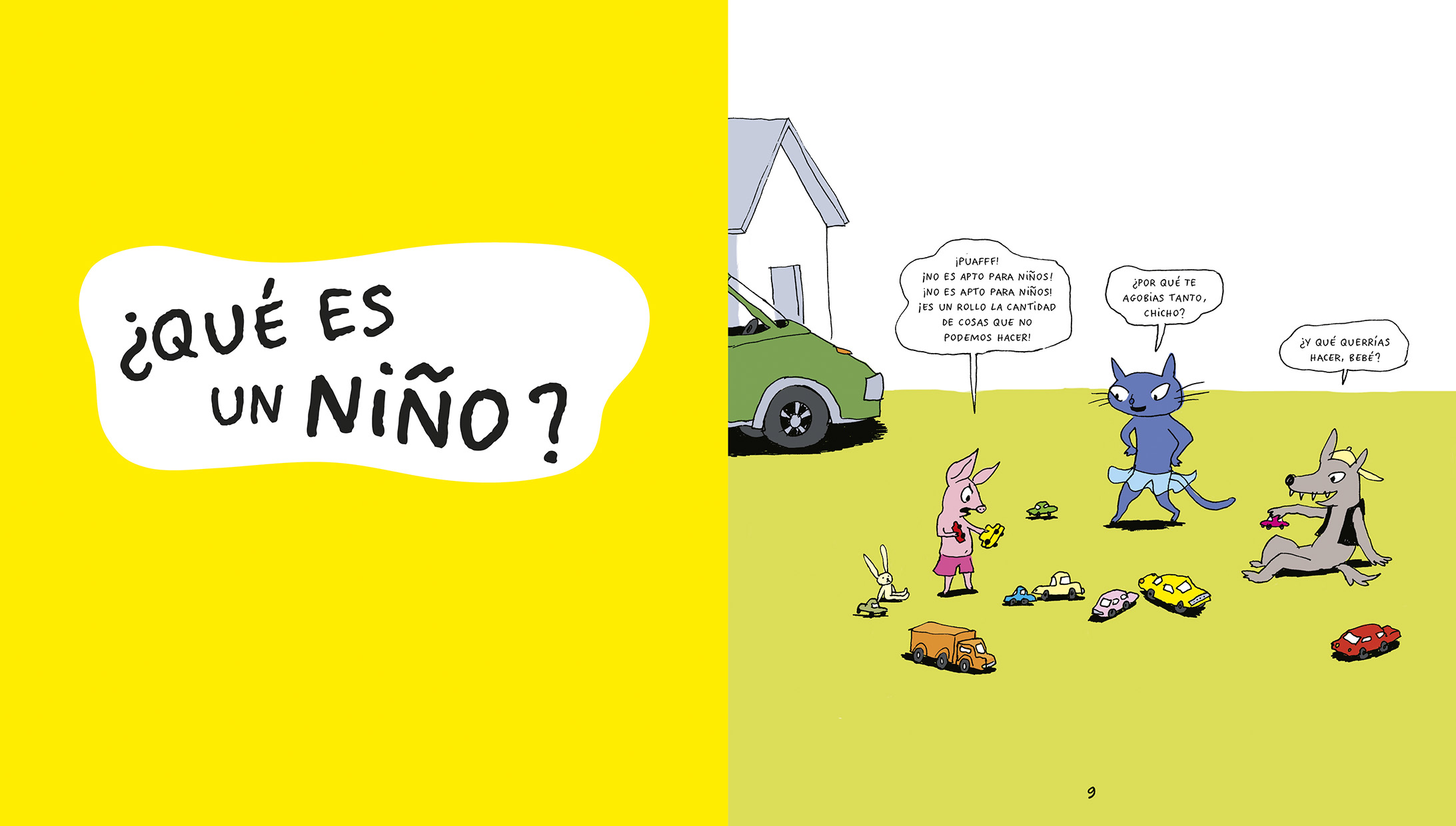 qué es un niño? interior del libro de los pequeños filósofos
