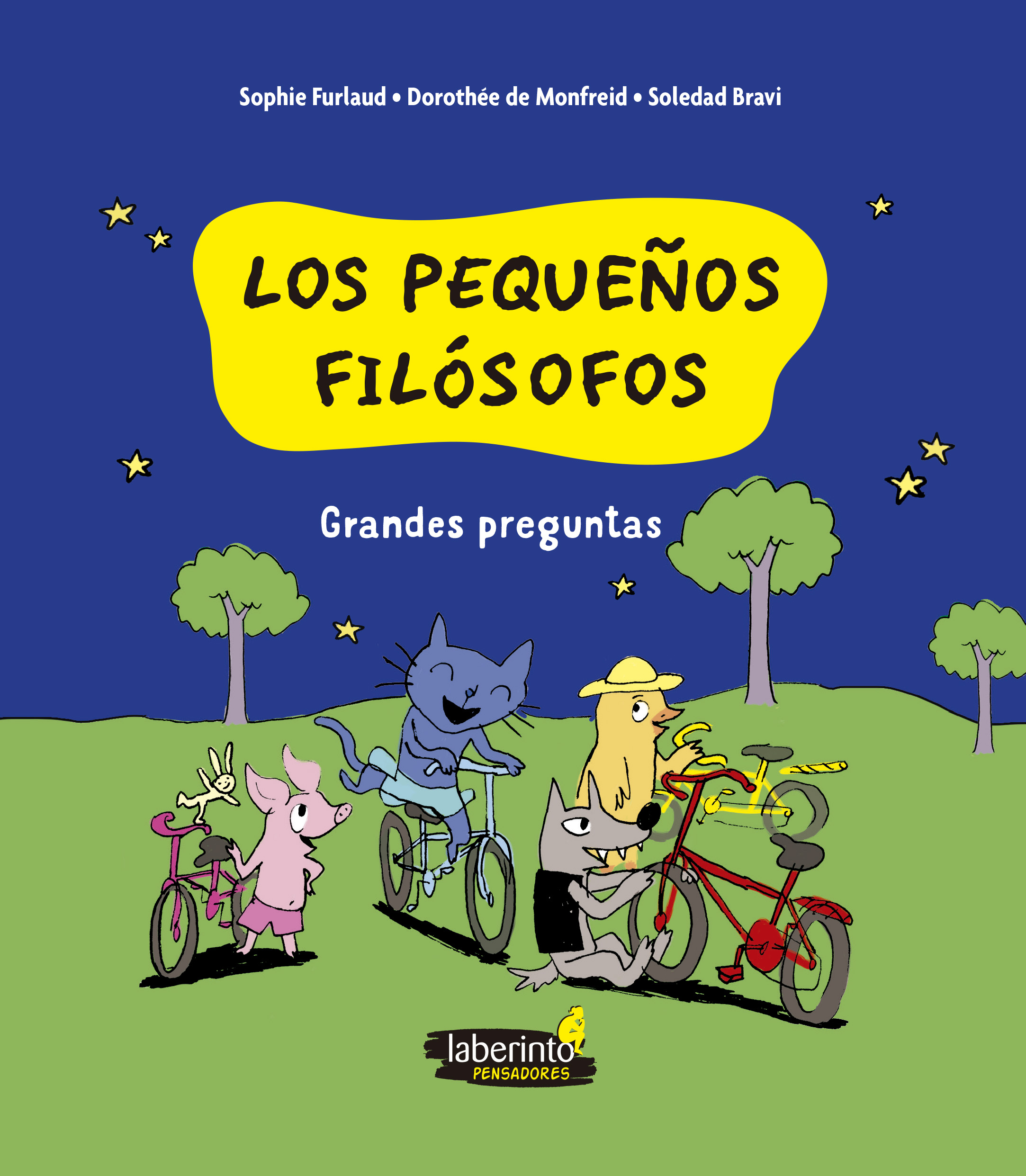 portada de los pequeños filósofos. grandes preguntas